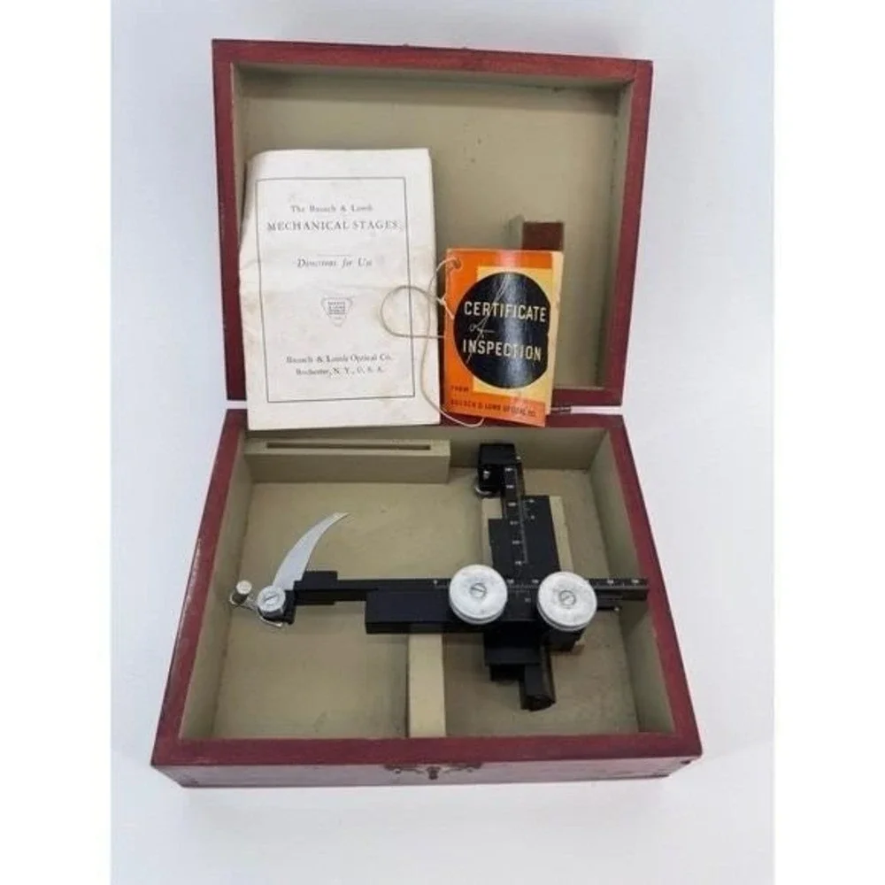 Bausch & Lomb FSM Microscope Component Vintage 40s-50s Collector Professional